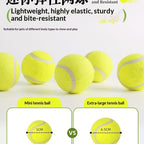 6-Pack 5cm Dog Tennis Balls – Compatible with the Automatic Ball Launcher