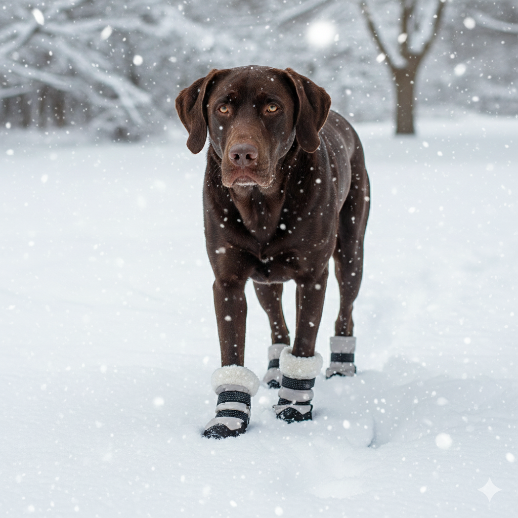 Winter Warm Dog Boots