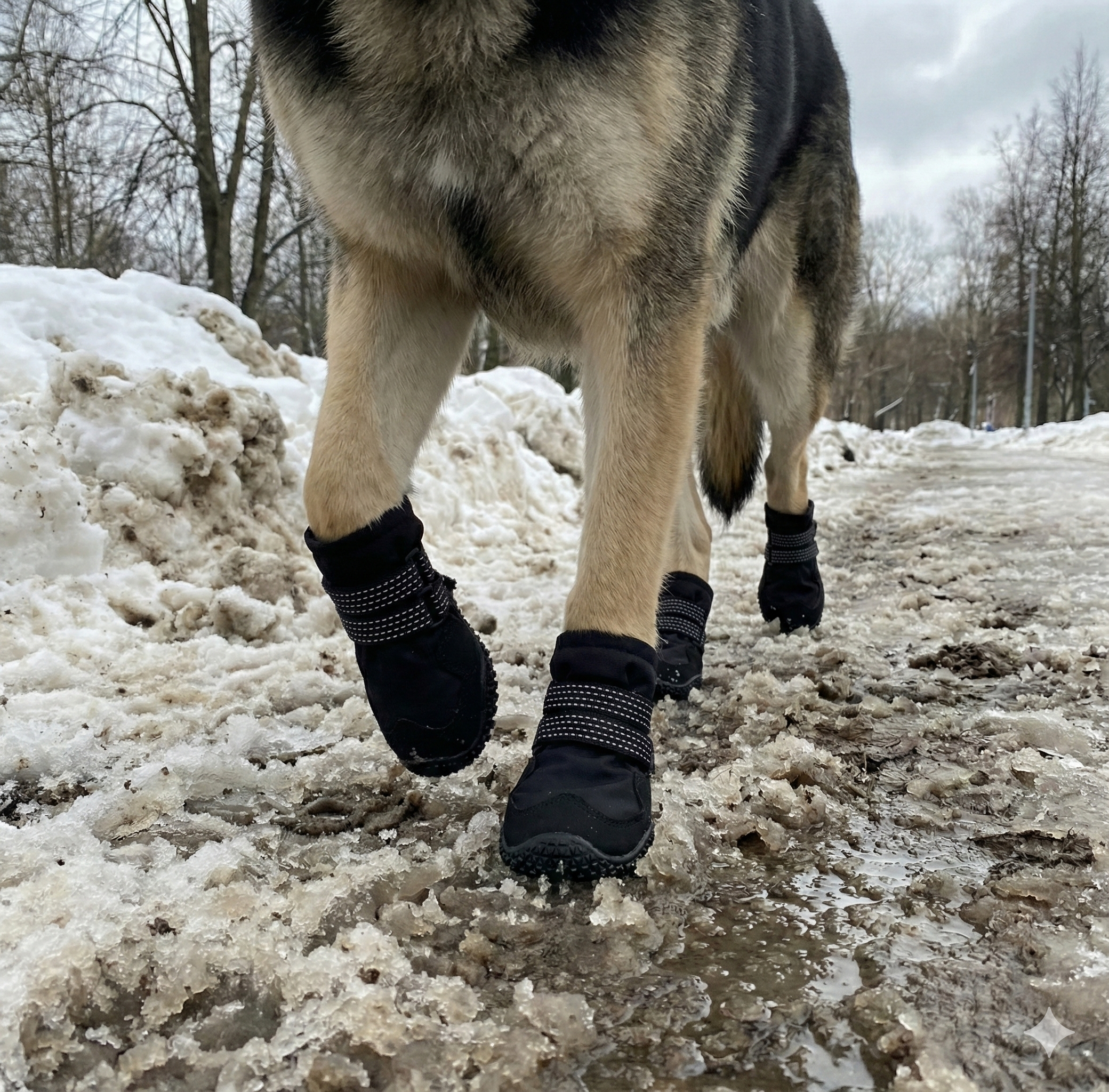 Winter Warm Dog Boots
