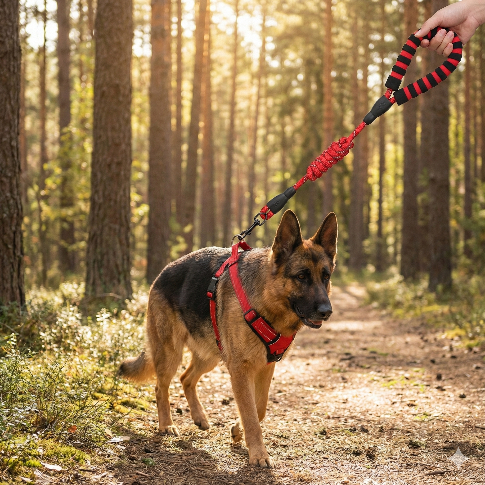 Reflective Nylon Dog Leash