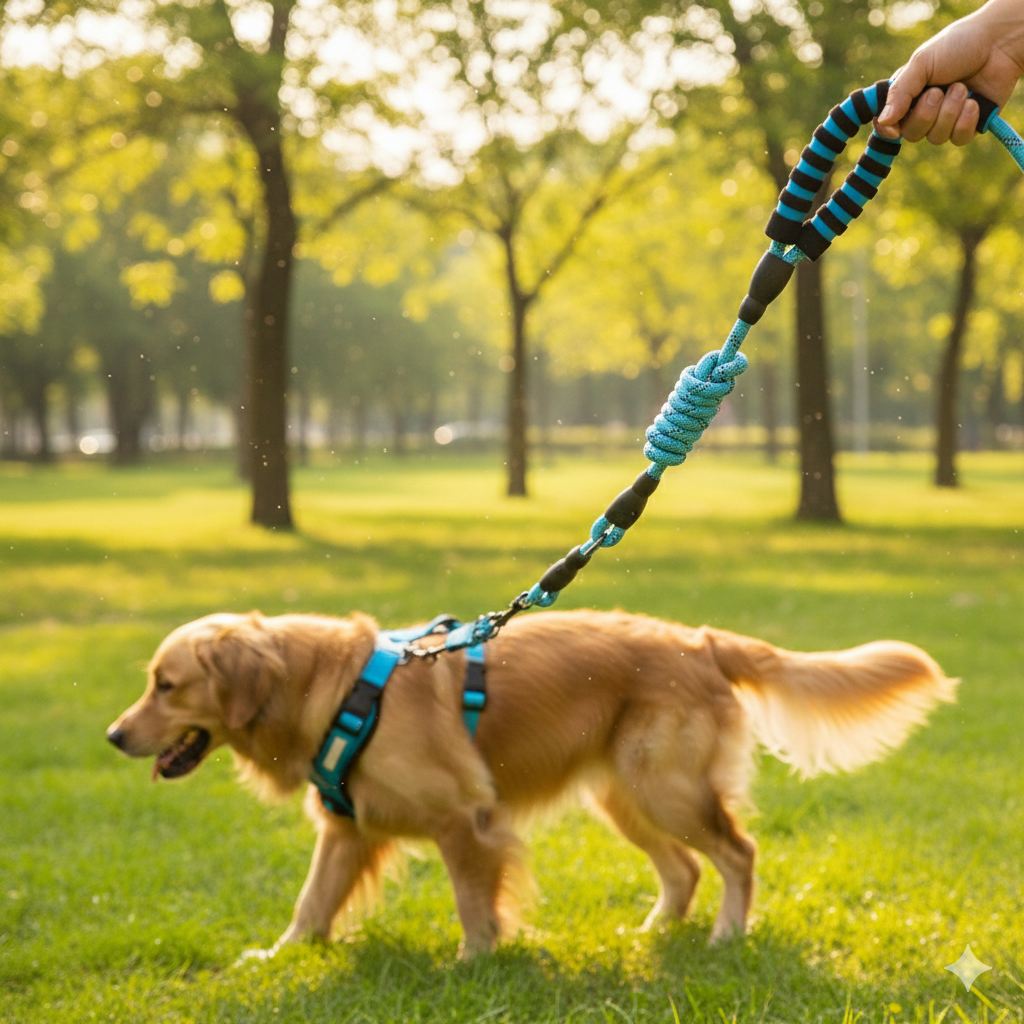 Reflective Nylon Dog Leash