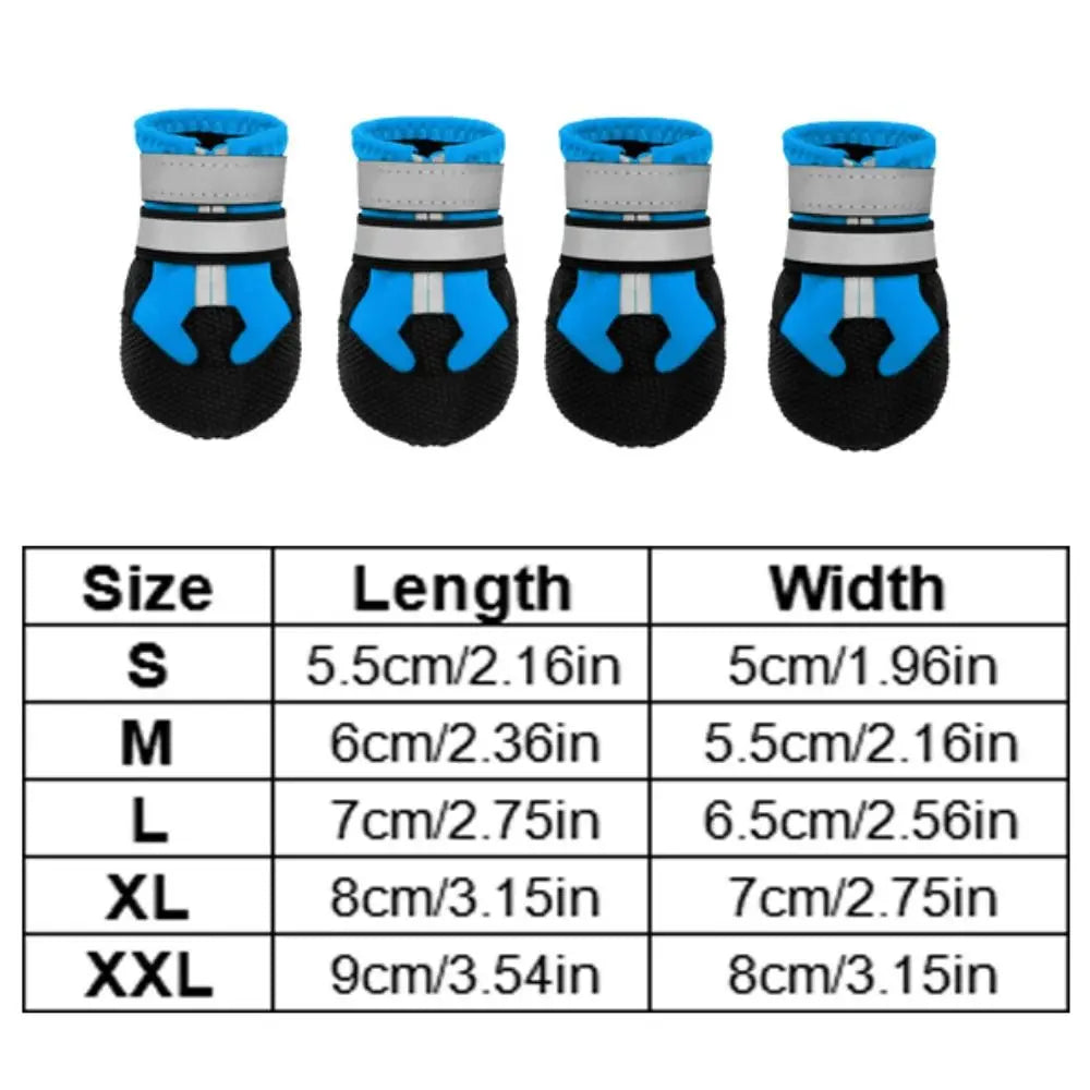 PawHauss WinterPaws™ – Waterproof Dog Boots (4-Pack)