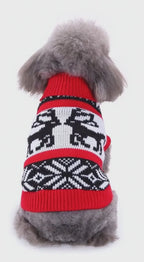 winter pet sweater