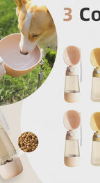 Gamelle de voyage pour animaux de compagnie